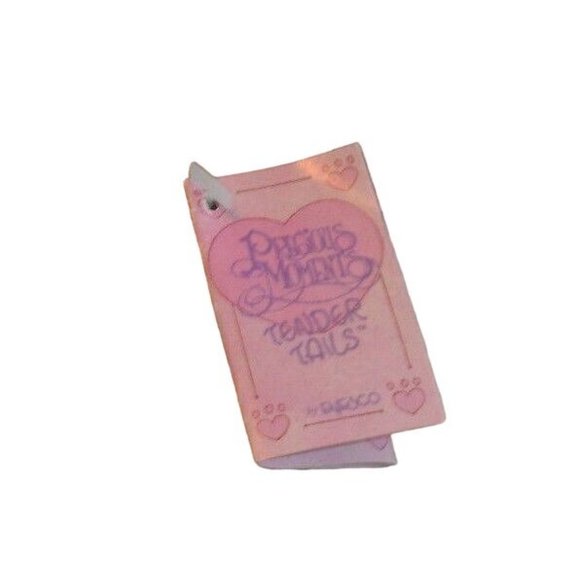 New Enesco Precious Moments Tender Tails Reindeer Plush Bean Bag 7" Lgth Stuffed - Picture 9 of 10